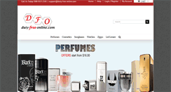Desktop Screenshot of duty-free-online.com